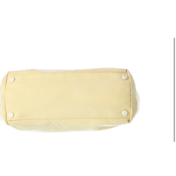 CHANEL • Cabas CC Logo Canvas Shoulder Bag - Picture 7 of 16